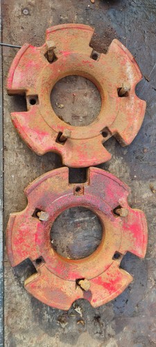 Pair farmall tractor front - of,